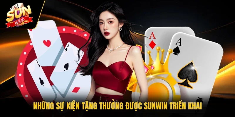 Những sự kiện tặng thưởng được Sunwin triển khai