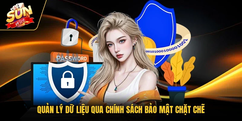 Quản lý dữ liệu qua chính sách bảo mật chặt chẽ