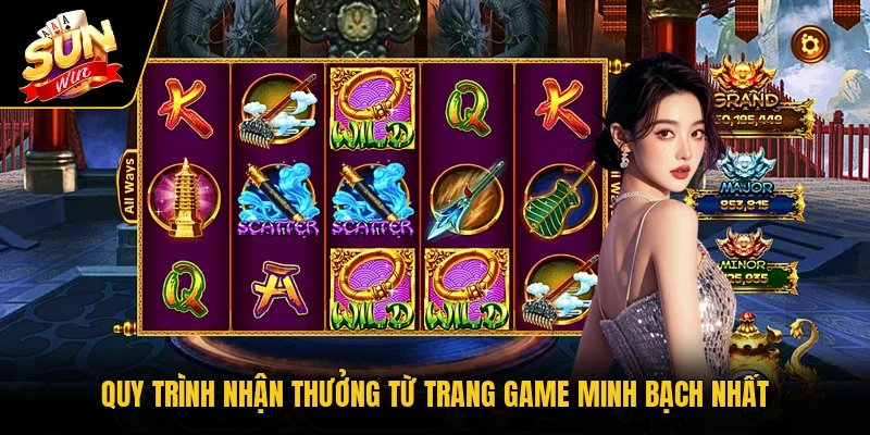 Quy trình nhận thưởng từ trang game minh bạch nhất